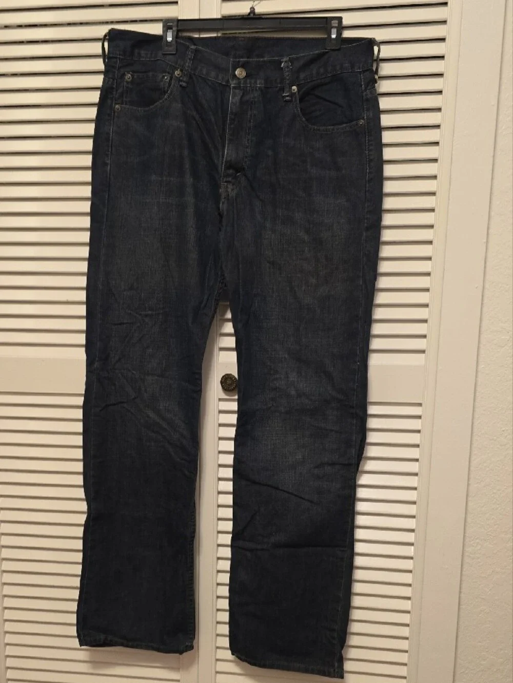 Levi's Men's Indigo Straight-Leg Jeans